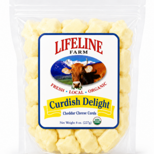 LF2 - Curdish Delights Cheddar (O) 8 OZ