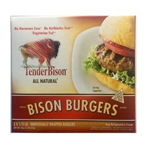 AAAAAAAAAAATH1 - Ground Bison Burger Box 3-Pack - NEW!