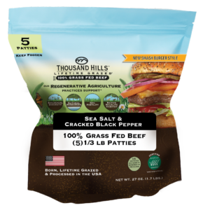 AAAAAAAAAAAAATH1 - IQF Beef Patties 5-Pack Salt & Pepper - NEW!