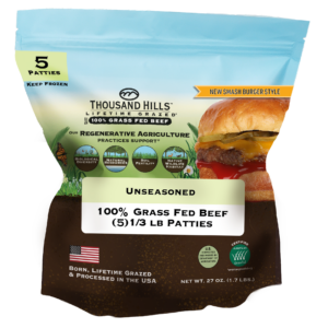 AAAAAAAAAAAAATH1 - IQF Beef Patties 5-Pack Unseasoned - NEW!