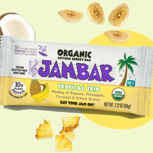 AAAAAAAAAAAAAAAJB - Tropical Trio Organic Energy Bar - NEW!