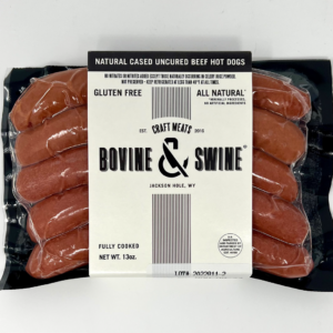 BS1 - Uncured Beef Hot Dogs 13 OZ