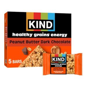 AAAAAAAAAAAAAAAAKH5 - Grains Healthy Energy Bar - Peanut Butter Dark Chocolate - New!
