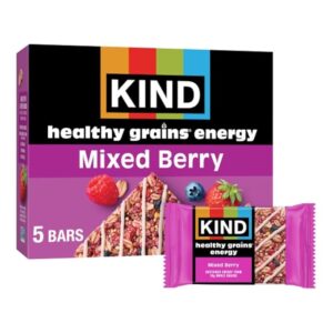 AAAAAAAAAAAAAAAAKH5 - Grains Healthy Energy Bar - Mixed Berry - New!