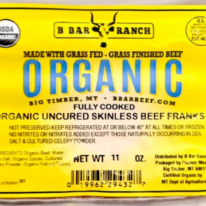 BB - Franks Uncured Skinless (O)