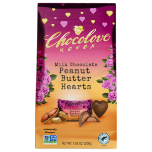 AAAAAAAACL - Valentine's Peanut Butter Hearts Milk Choc - SEASONAL! WHILE SUPPLIES LAST!
