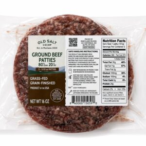 AAAAAAAAAAAAAAAAAAAAAAAOS2 - Old Salt Ground Beef Patties – 3-Pack (Montana Raised & Processed)