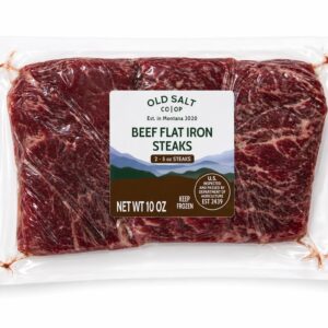 AAAAAAAAAAAAAAAAAAAAAAAOS6 - Old Salt Flat Iron Steak – 2x5oz (Montana Raised & Processed)