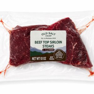 AAAAAAAAAAAAAAAAAAAAAAAOS5 - Old Salt Top Sirloin Steak – 2x5oz (Montana Raised & Processed)
