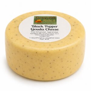 AAAAAAAAAGC3 - Gouda Black Pepper Wheel - NEW! MT MADE!
