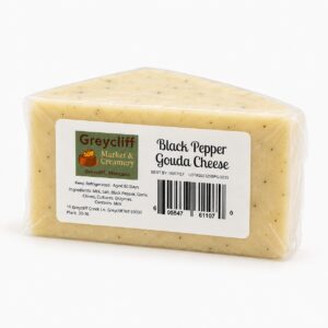 AAAAAAAAAGC1 - Gouda Black Pepper Wedge - NEW! MT MADE!