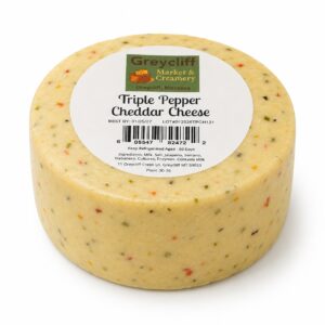 AAAAAAAAAGC3 - Cheddar Triple Pepper Wheel - NEW! MT MADE!