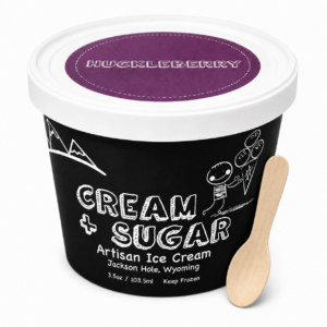 AACS3 - Huckleberry Mini Cup w/ Spoon - NEW SIZE!